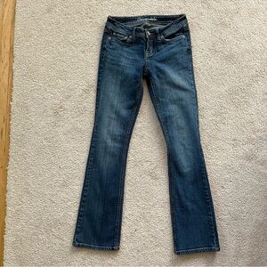 Aeropostale Blue Chelsea Low-Waisted Bootcut Jeans